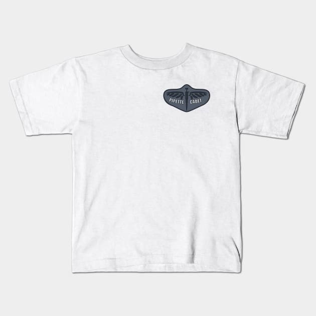 Pipette Cadet Kids T-Shirt by StopperSaysDsgn